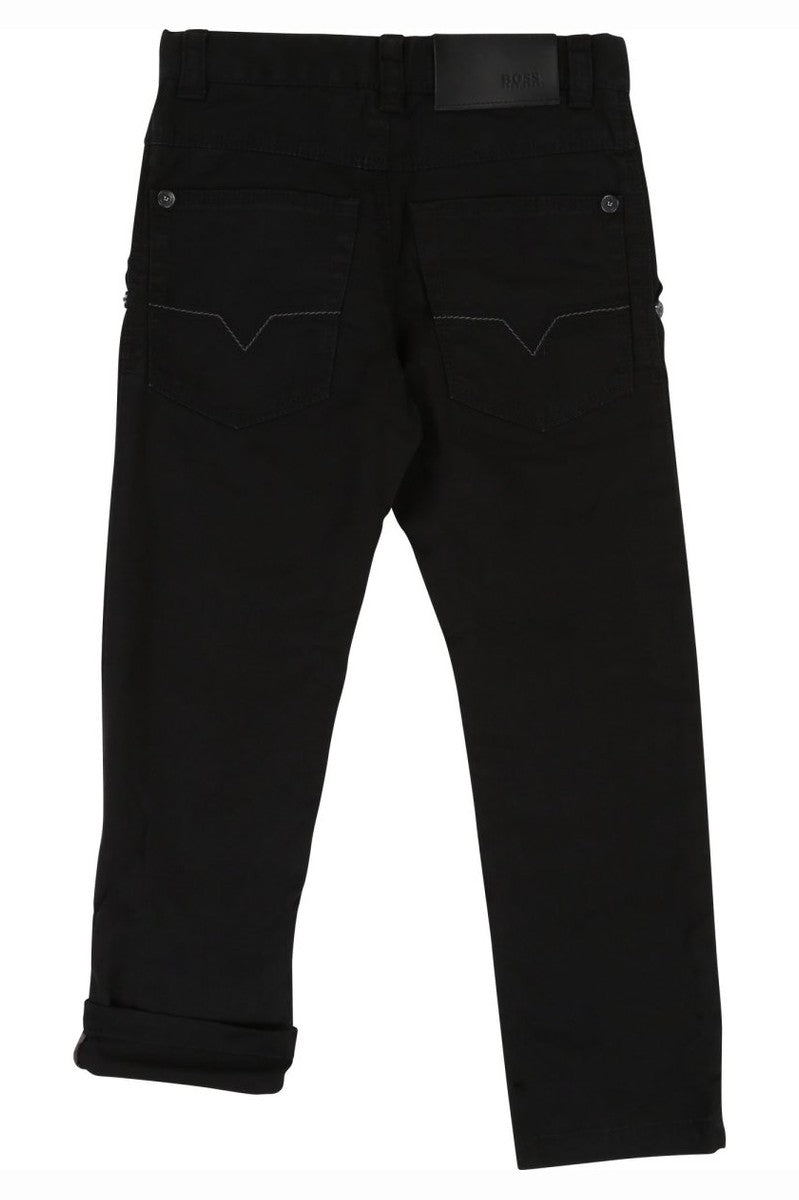 Hugo Boss Boys Classic Slim Fit Cotton Pants - NorthBoys