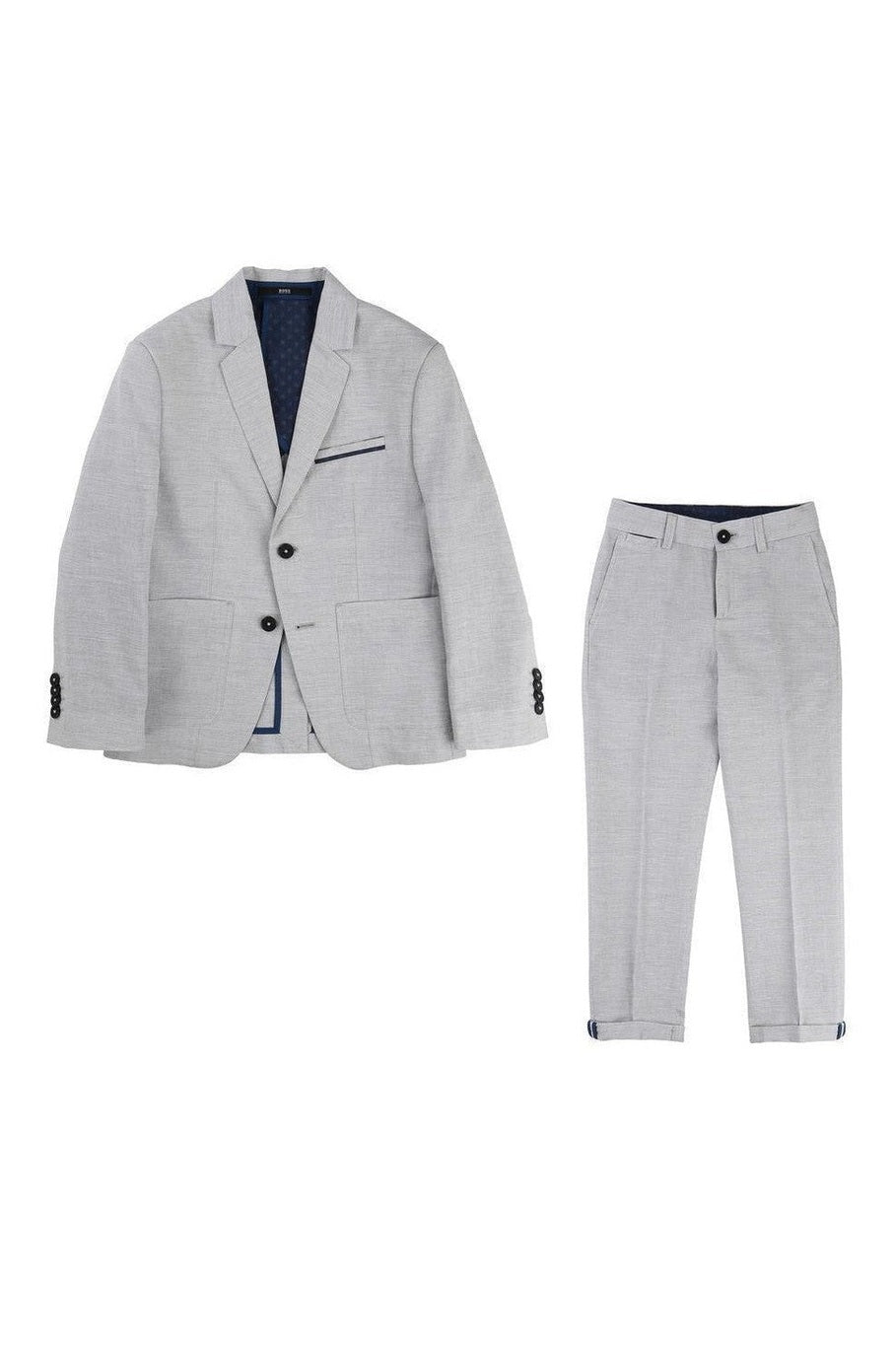 Hugo Boss Boys Cotton Suit-NorthBoys
