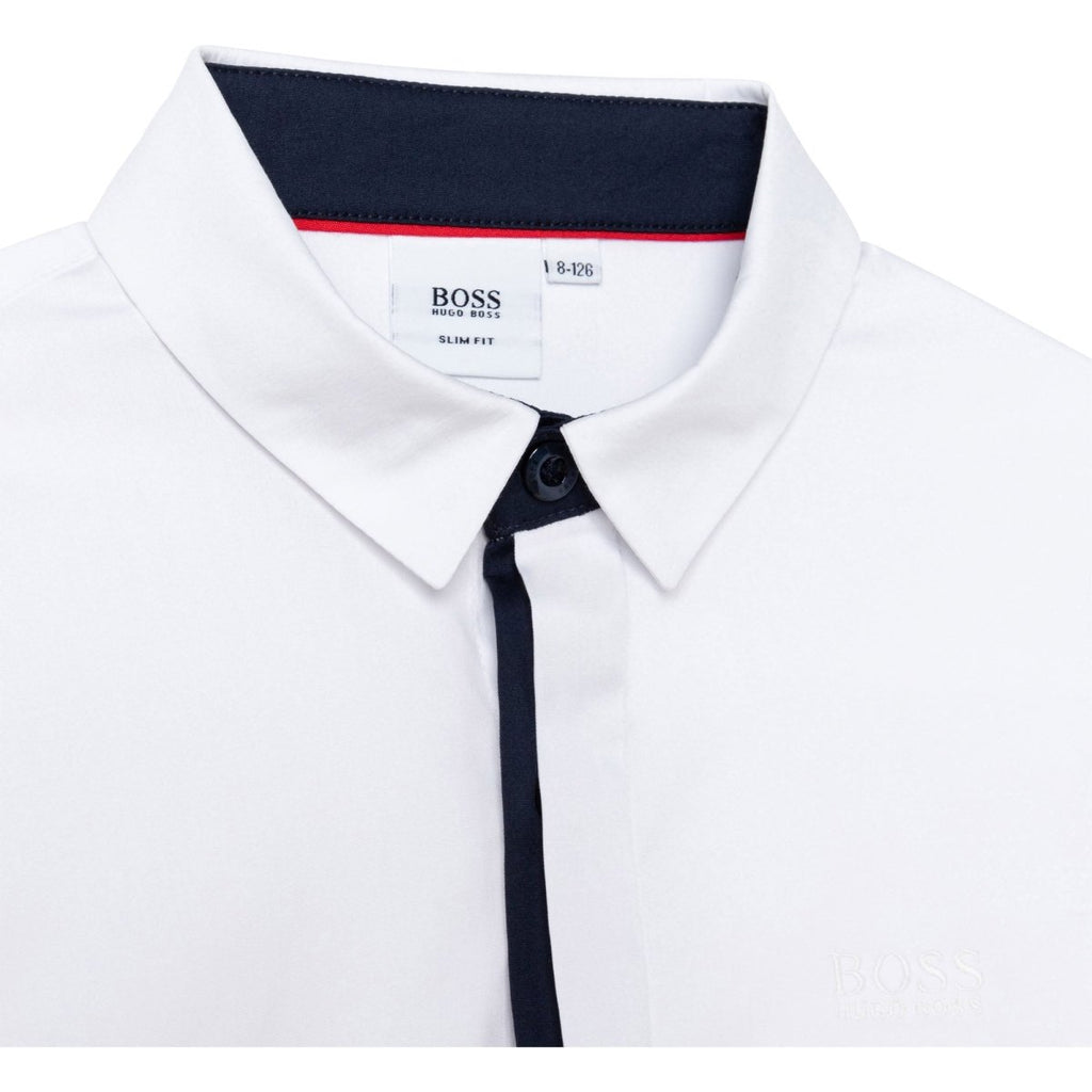 Hugo Boss Boys Dress Shirt J25L86 - NorthBoys