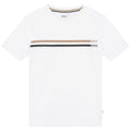 Hugo Boss Boys Fitted T-Shirt _ White J25O18 - 10P - NorthBoys