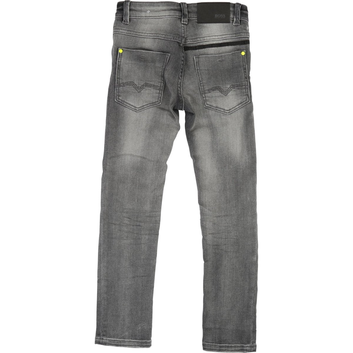 Hugo Boss Boys Grey Denim Jeans J24580 - NorthBoys