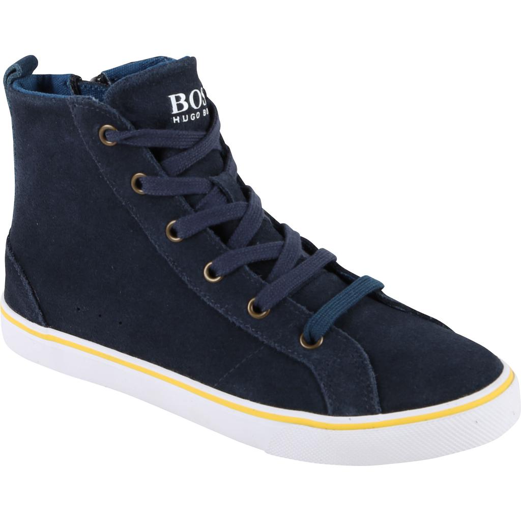 Hugo Boss Boys High Top Shoe 182 J29159 - NorthBoys