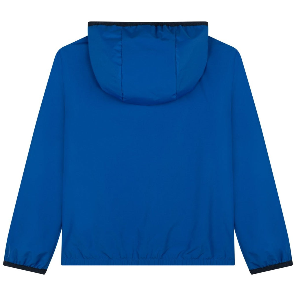 Hugo Boss Boys Hooded Windbreaker w/Logo_ Electric Blue J26469 - 871 - NorthBoys