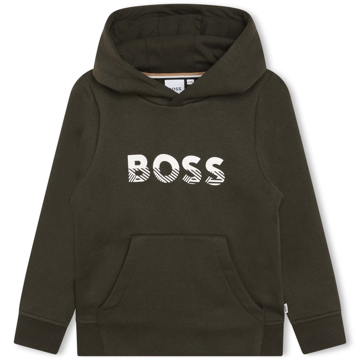 Hugo Boss Boys Hoodie w/Front Pocket _Forest Green J25M52 - 665 - NorthBoys