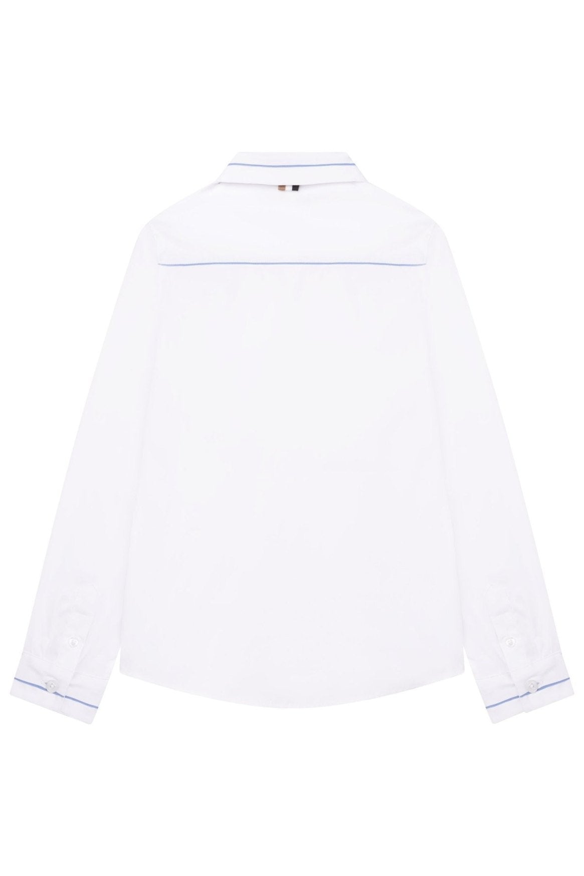 Hugo Boss Boys L/S Dress Shirt _ White J25N65 - 10B - NorthBoys