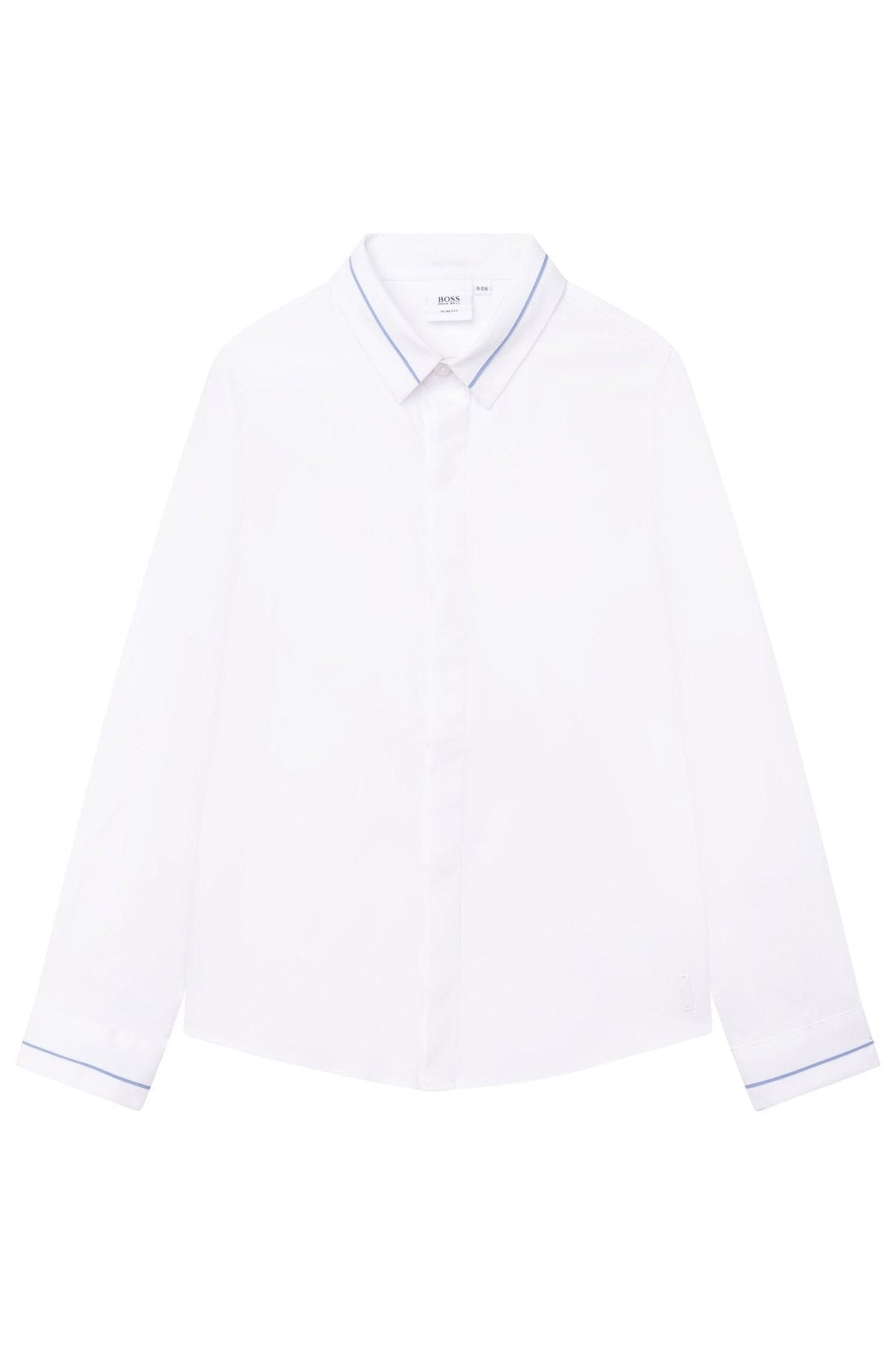 Hugo Boss Boys L/S Dress Shirt _ White J25N65 - 10B - NorthBoys