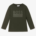 Hugo Boss Boys L/S Shirt w/Logo _Black J25M16 - 09B - NorthBoys
