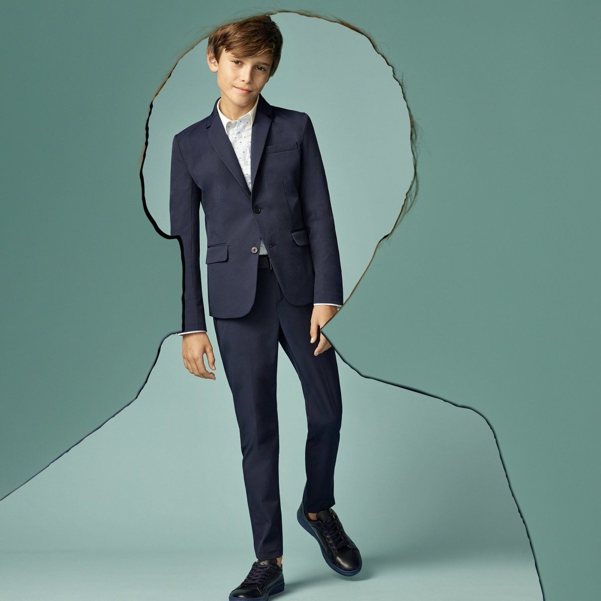 Hugo Boss Boys Long Sleeve Dress Shirt - NorthBoys