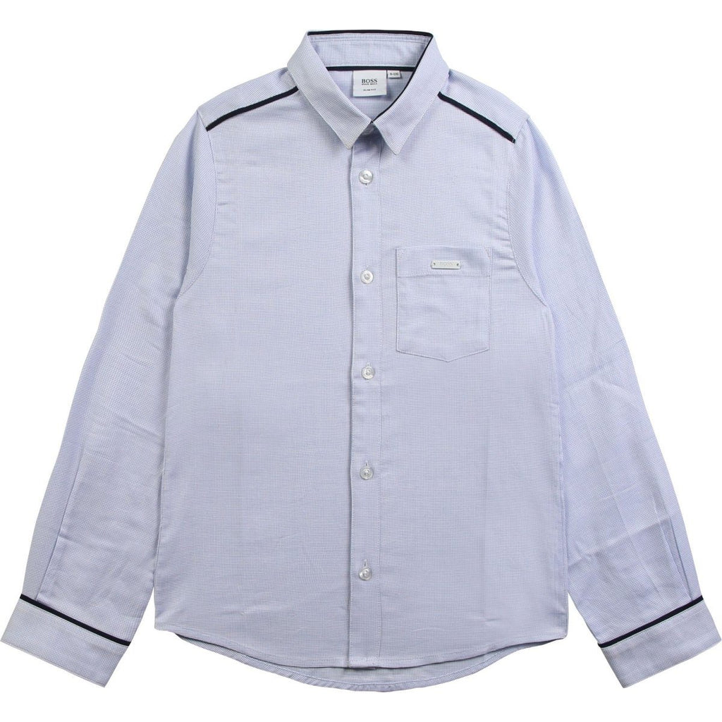 Hugo Boss Boys Long Sleeve Dress Shirt - NorthBoys