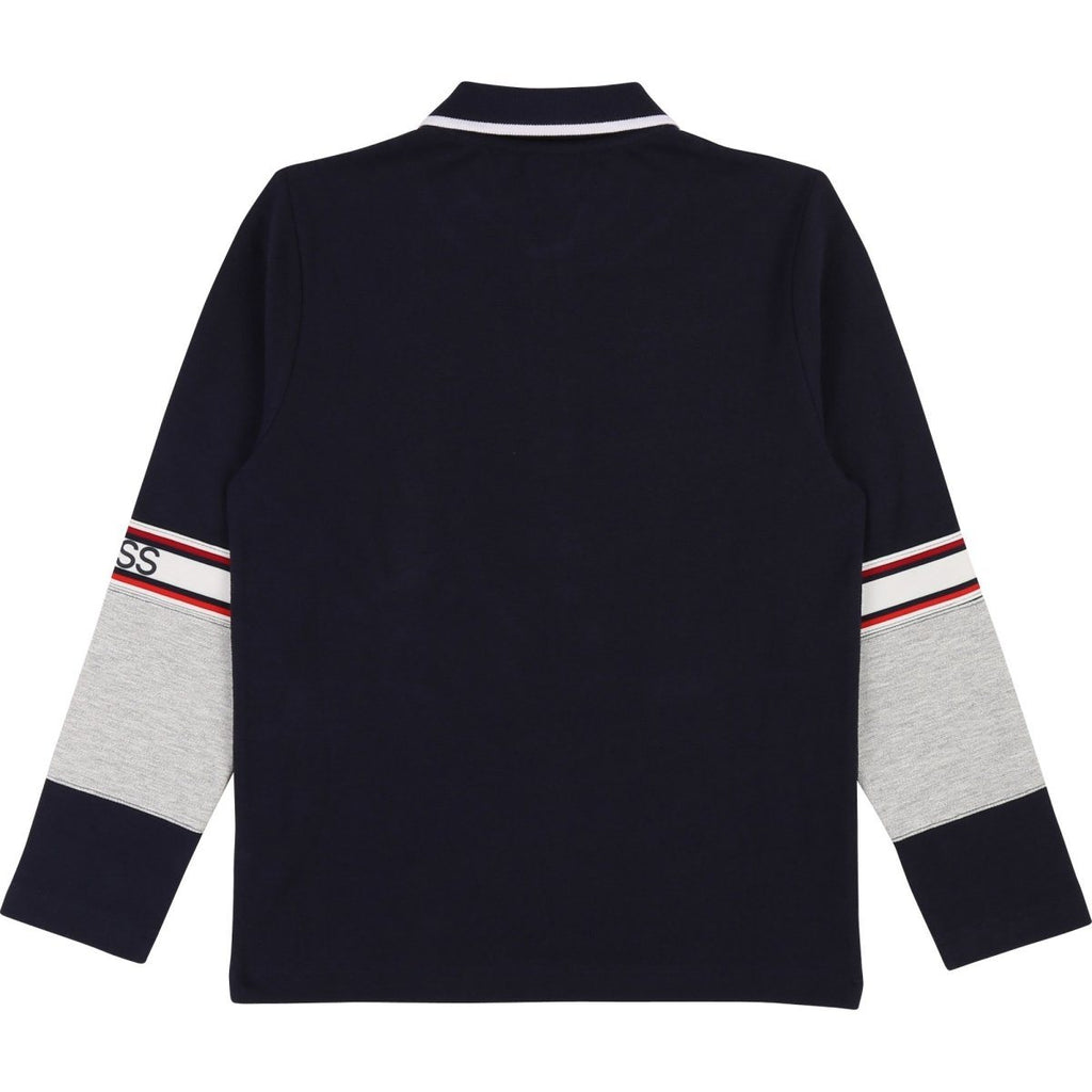 Hugo Boss Boys Long Sleeve Polo 192 J25E27 - NorthBoys
