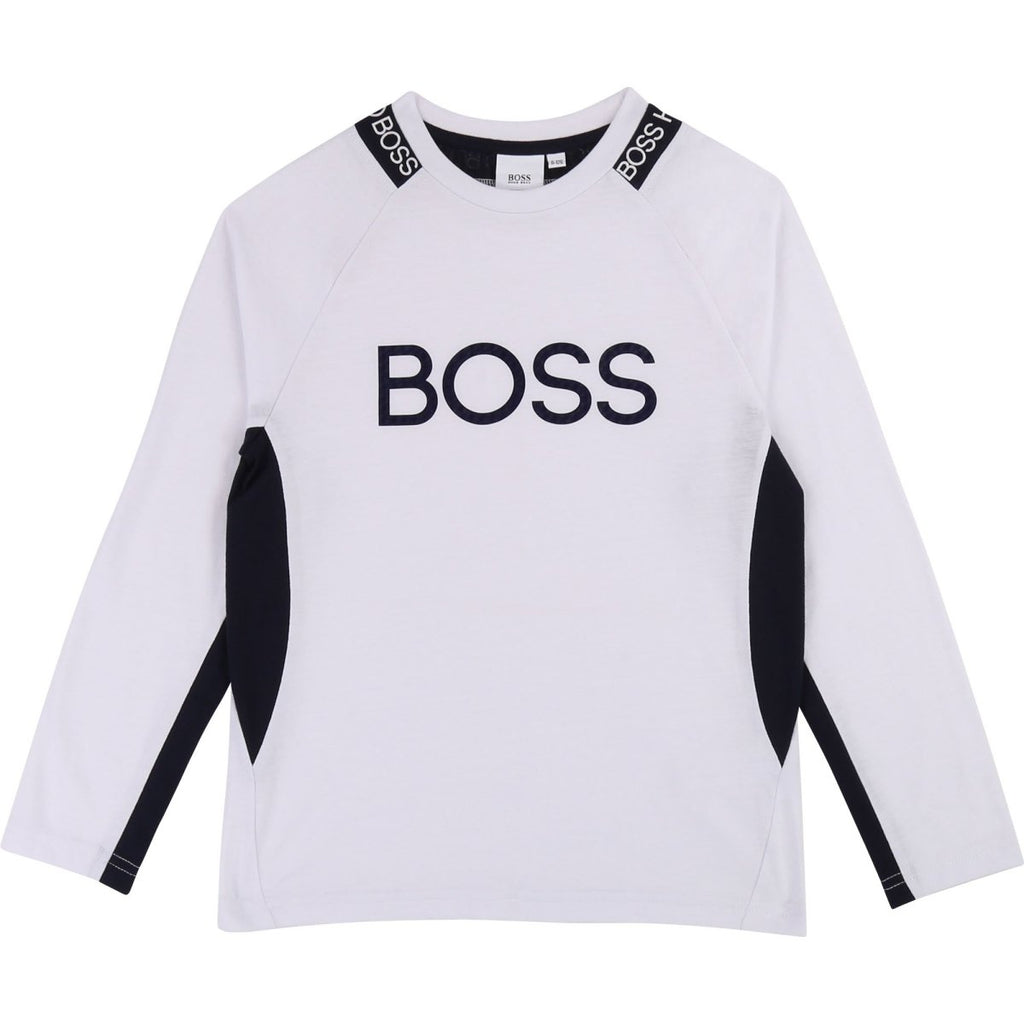 Hugo Boss Boys Long Sleeve T-Shirt 192 J25E40 - NorthBoys