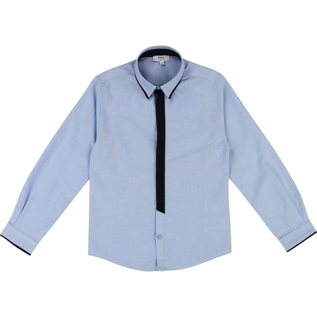 Hugo Boss Boys Long Sleeved Shirt 182 J25C61 - NorthBoys