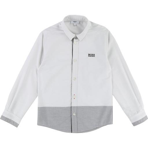 Hugo Boss Boys Long Sleeved Shirt 182 J25C63 - NorthBoys