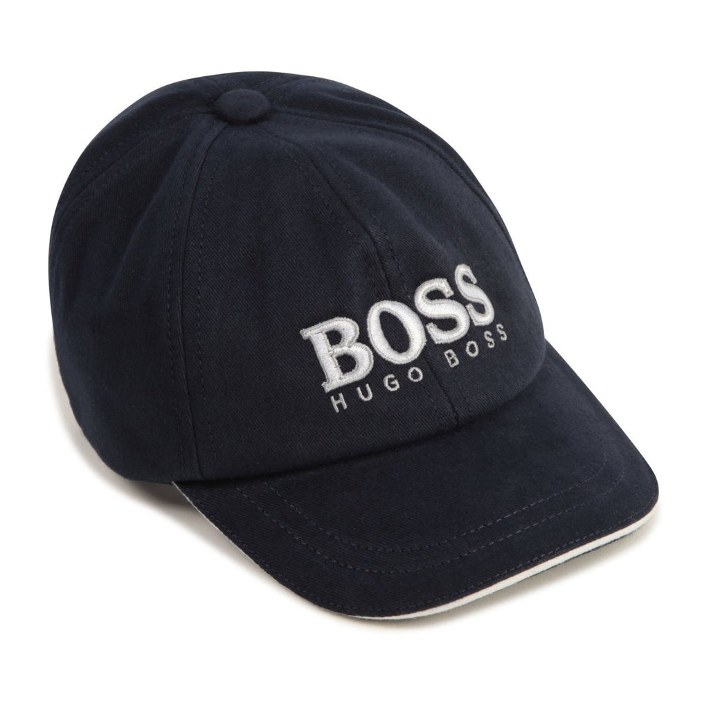 Hugo Boss Boys Navy Baseball Hat - NorthBoys