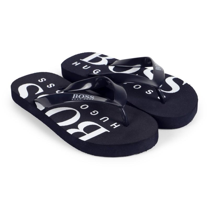 Hugo Boss Boys Navy Flip Flops J29176 - NorthBoys