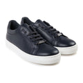 Hugo Boss Boys Navy Leather Sneakers J29169 - NorthBoys