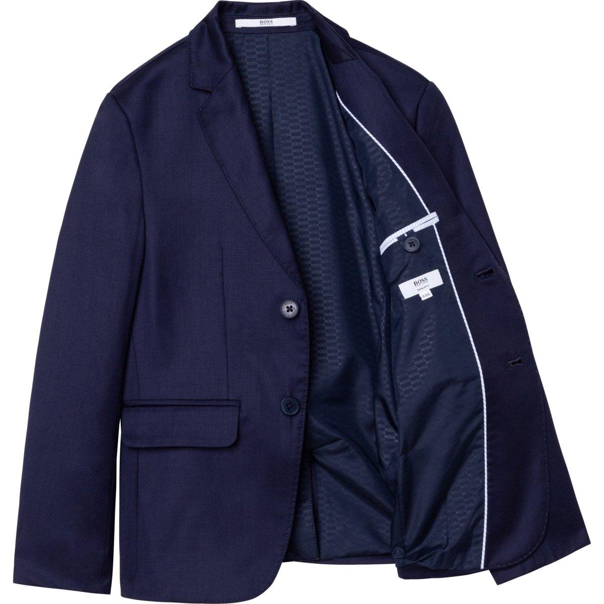 Hugo Boss Boys Navy Slim Suit J26444/J24734-NorthBoys