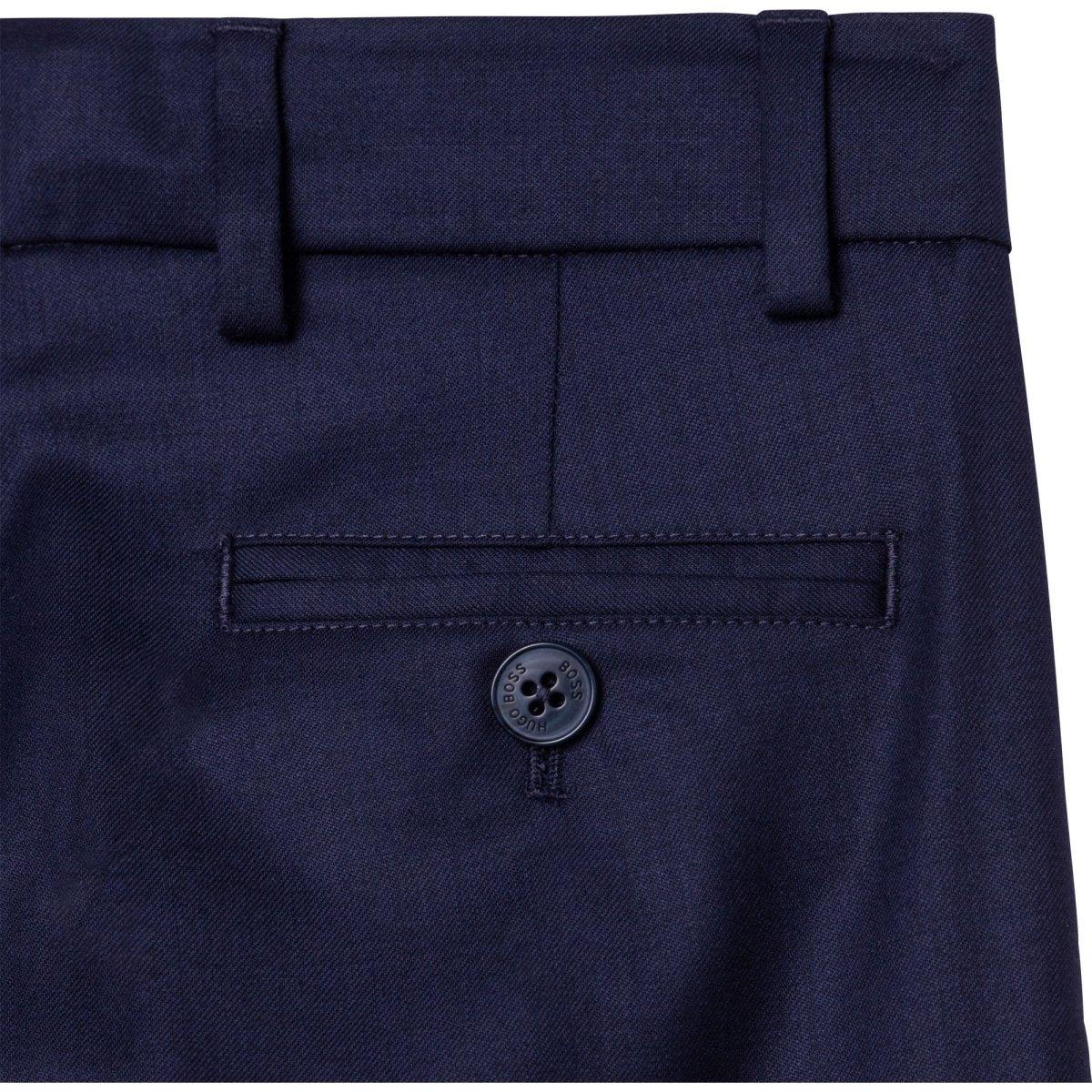 Hugo Boss Boys Navy Slim Suit J26444/J24734-NorthBoys
