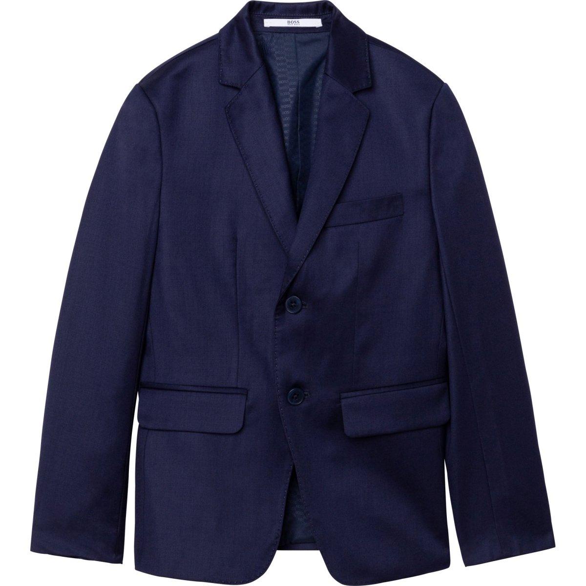 Hugo Boss Boys Navy Slim Suit J26444/J24734-NorthBoys