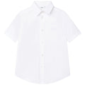 Hugo Boss Boys S/S Dress Shirt_ White J25N63 - 10B - NorthBoys