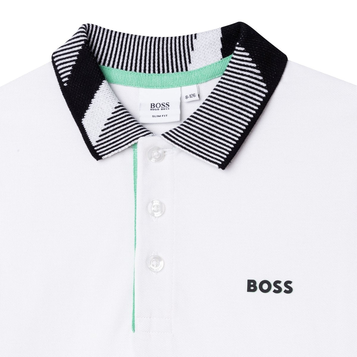Hugo Boss Boys S/S Polo _ White J25N58 - 10B - NorthBoys