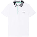 Hugo Boss Boys S/S Polo _ White J25N58 - 10B - NorthBoys