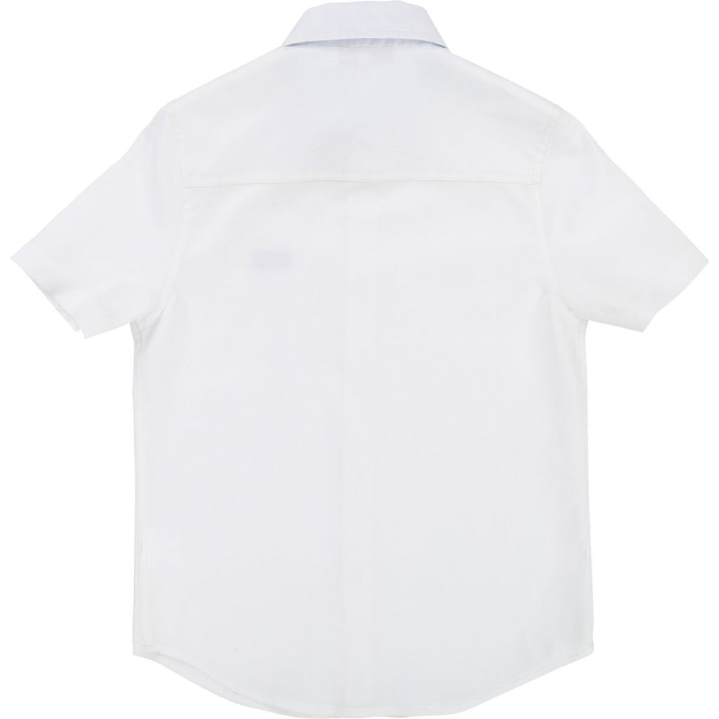 Hugo Boss Boys Short Sleeve Dress Shirt J25Z05 - NorthBoys