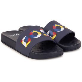 Hugo Boss Boys Slides_ Navy J29292 - 849 - NorthBoys