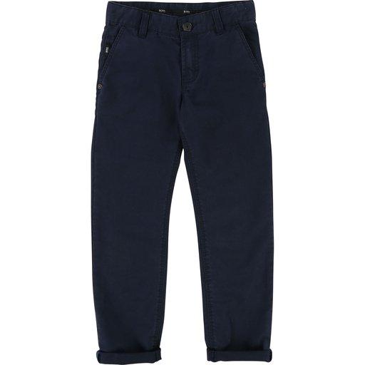 Hugo Boss Boys Slim Fit Cotton Pants 182 J24461 - NorthBoys