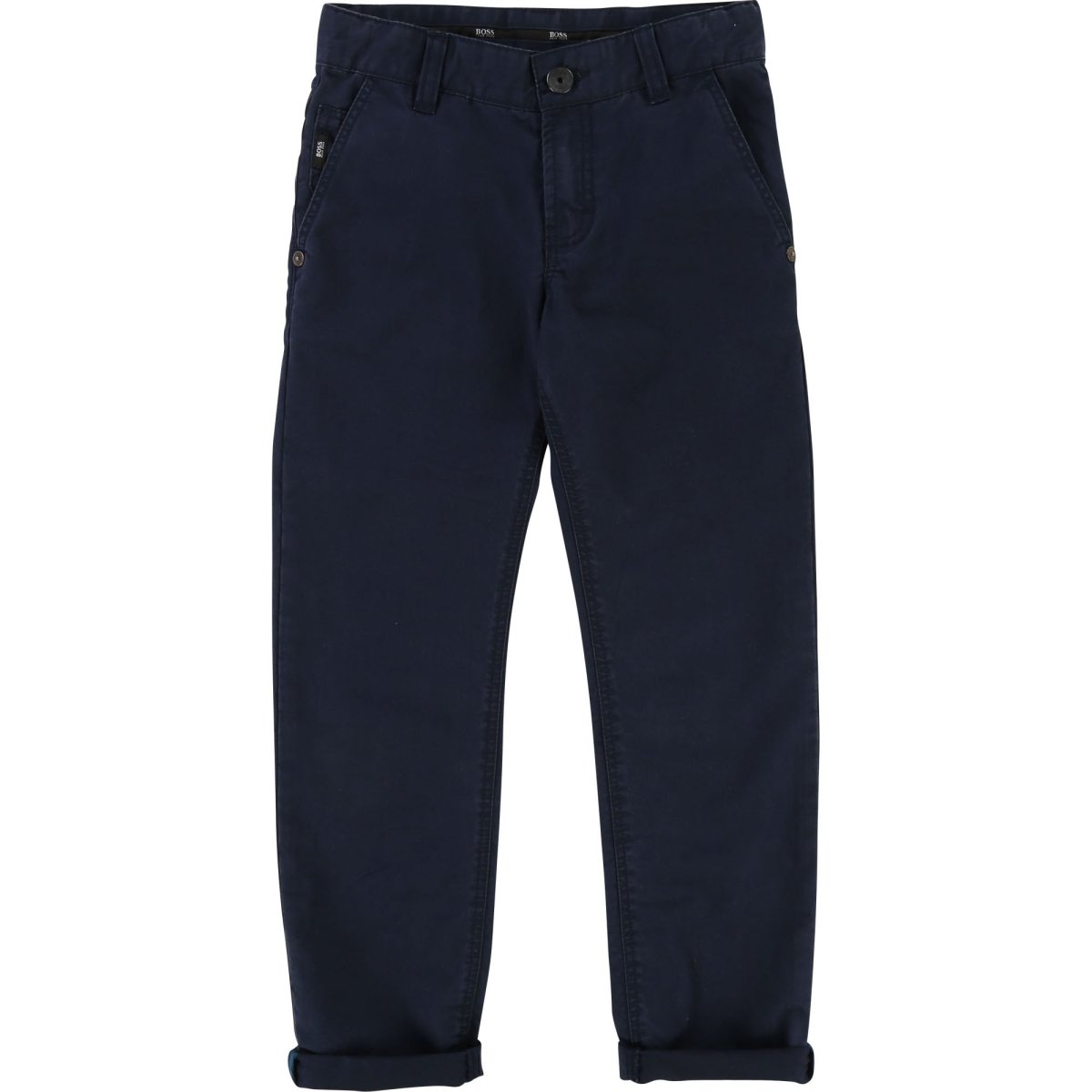 Hugo Boss Boys Slim Fit Cotton Pants 182 J24461 - NorthBoys