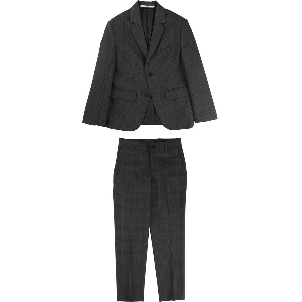 Hugo Boss Boys Slim Grey Suit 171 J28Z01-NorthBoys