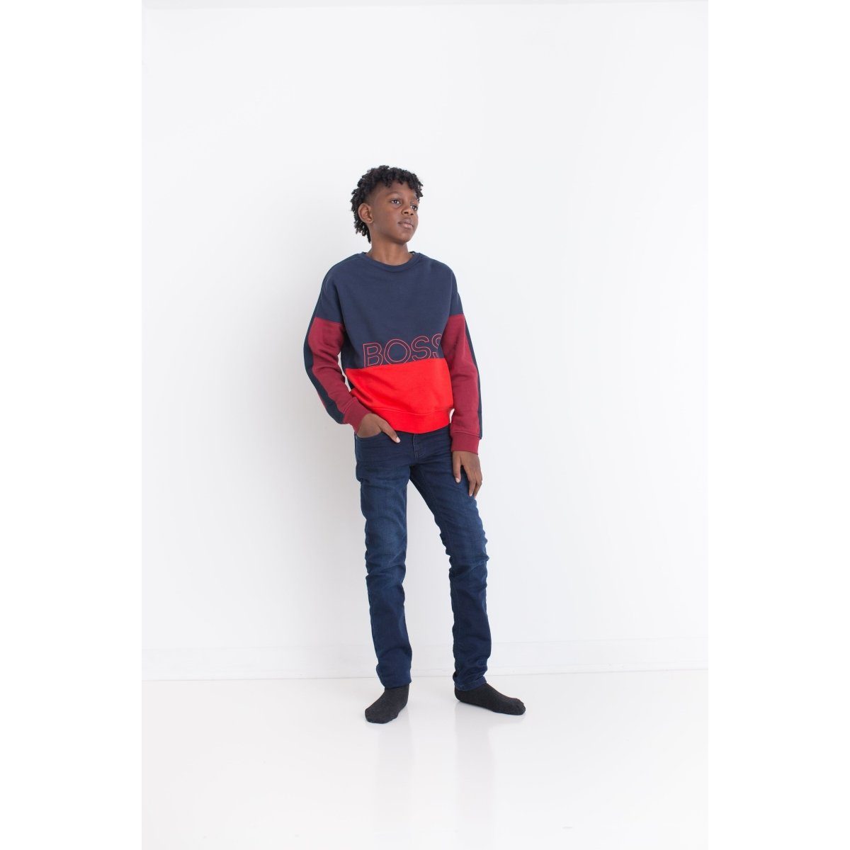 Hugo Boss Boys Sweatshirt 192 J25E16 - NorthBoys