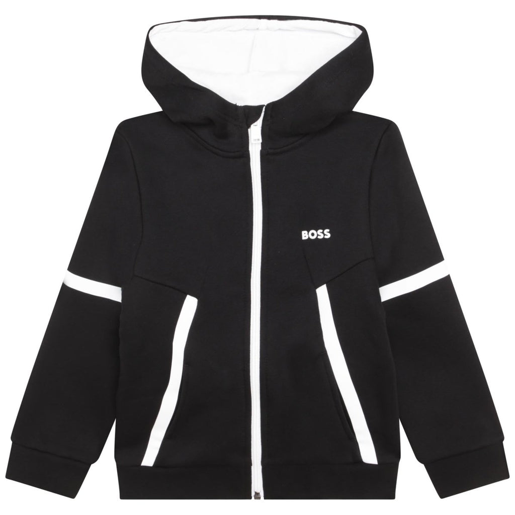 Hugo Boss Boys Zip - Up Hoodie _Black J25M71 - 09B - NorthBoys
