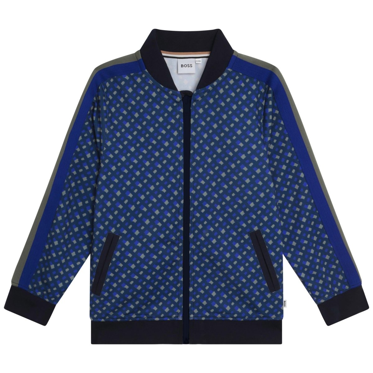 Hugo Boss Boys Zip - Up Sweatshirt _Navy J25O58 - 849 - NorthBoys