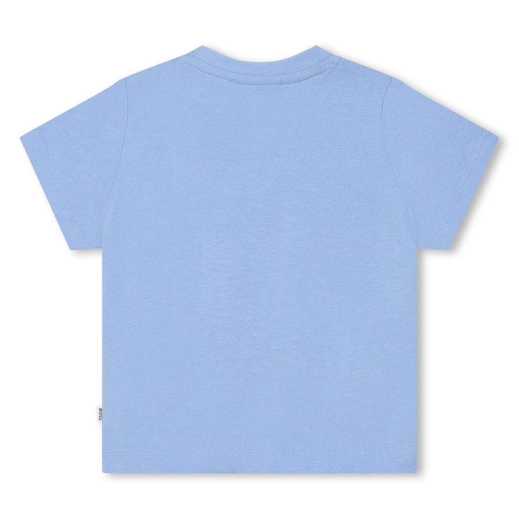 Hugo Boss Toddler Dress Short Sleeve T-Shirt_Blue J05A02 - 77A - NorthBoys