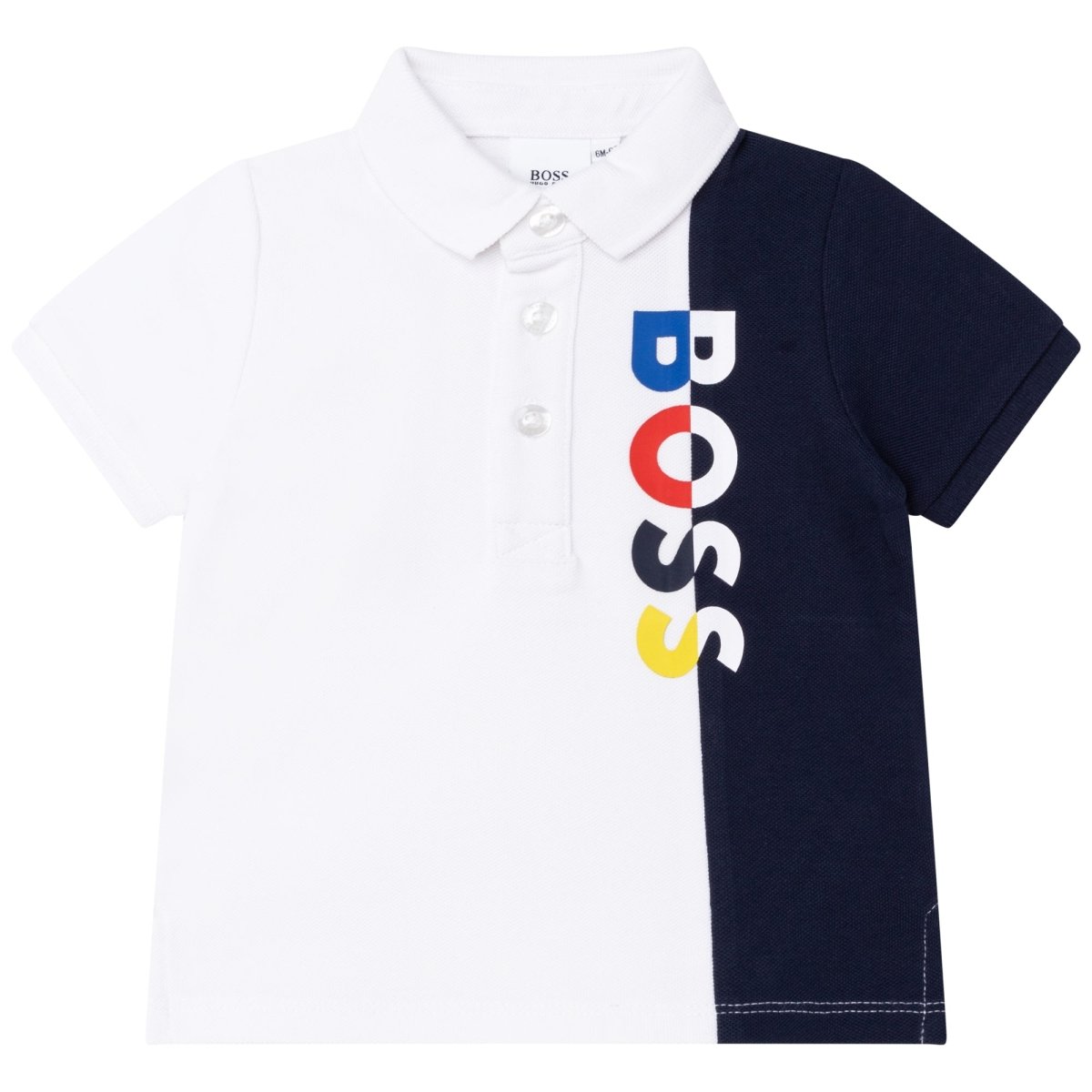 Hugo Boss Toddler Logo Polo_ White J05927 - 10B - NorthBoys
