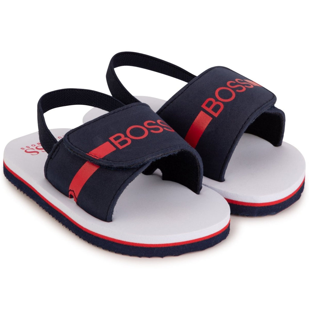 Hugo Boss Toddler Sandals_ Navy J09167 - 849 - NorthBoys