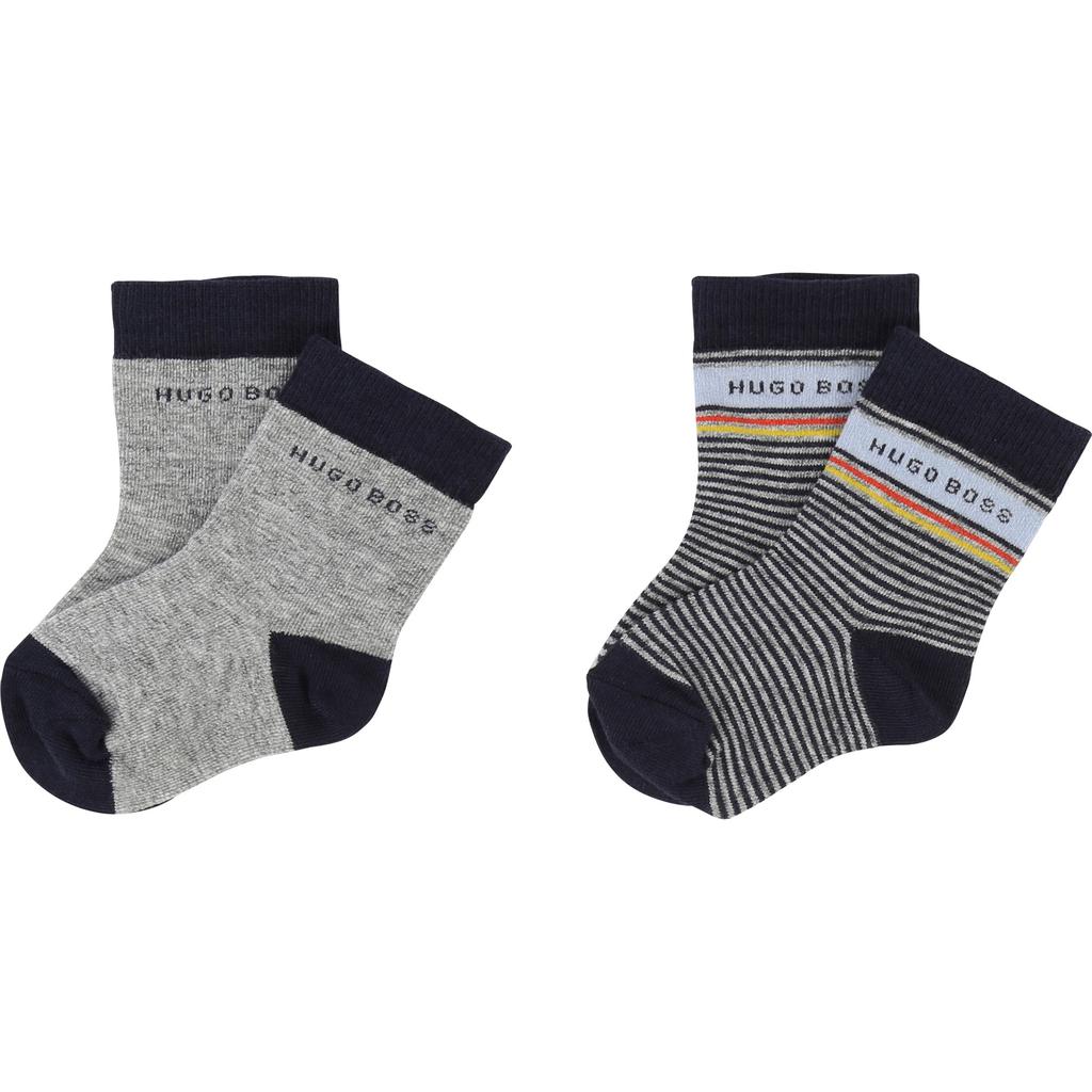 Hugo Boss Toddler Socks 2 Pairs 182 J00081 - NorthBoys
