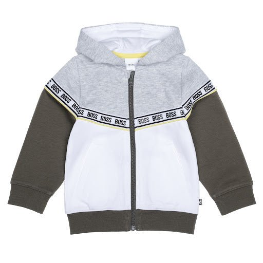 Hugo Boss Toddler Sweatshirt - hooded, zipper - NorthBoys