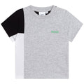 Hugo Boss Toddler T-Shirt w/ Colour Blocking_ Grey J05919 - A32 - NorthBoys