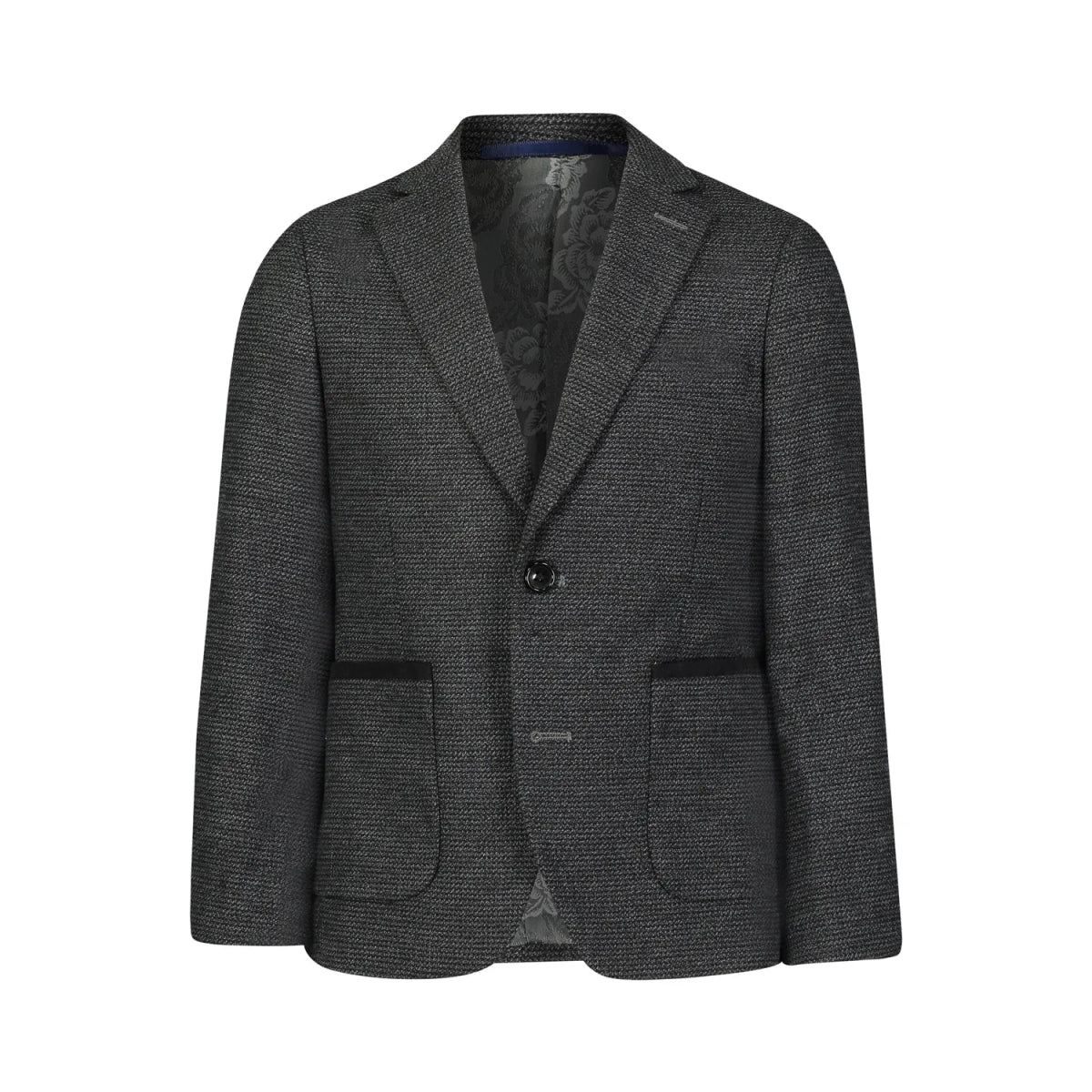 Isaac Mizrahi Boys Charcoal Blazer BL8183 - NorthBoys
