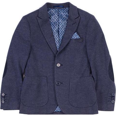Isaac Mizrahi Boys Knit Slim Fit Navy Blazer 192 BL8229 - NorthBoys