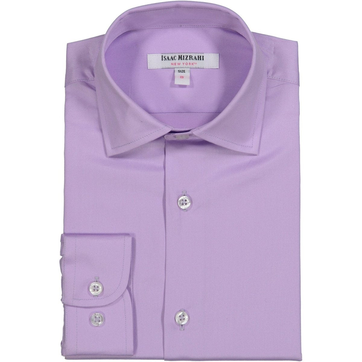 Isaac Mizrahi Boys Lavender Dress Shirt - NorthBoys
