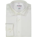 Isaac Mizrahi Boys Non - Iron Solid White Dress Shirt - NorthBoys