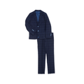 Isaac Mizrahi Boys Slim 2 Piece Navy Check Suit-NorthBoys