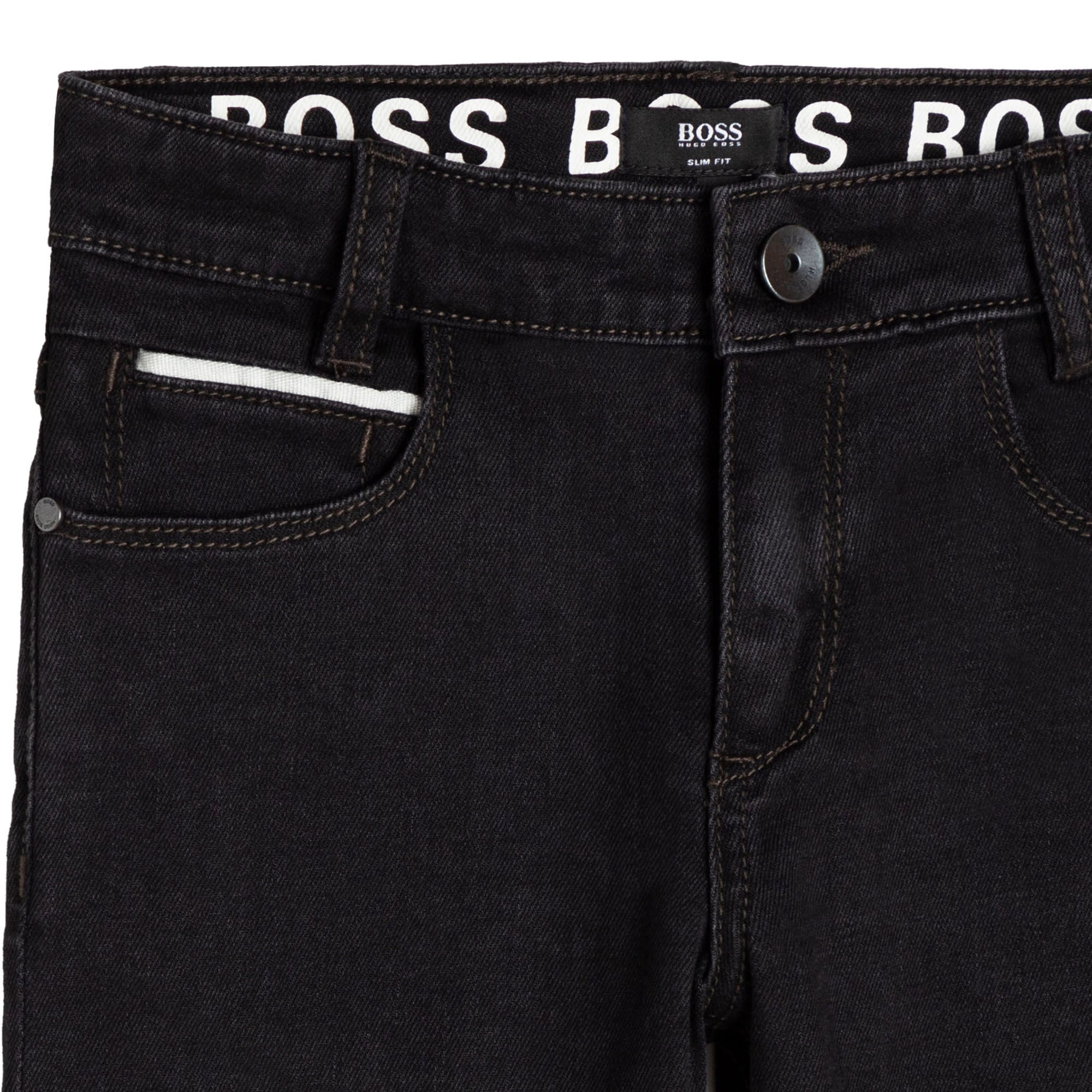 Hugo Boss Boys Black Denim Jeans J24729 – NorthBoys