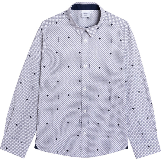 Hugo Boss Boys Long Sleeved Shirt J25L85