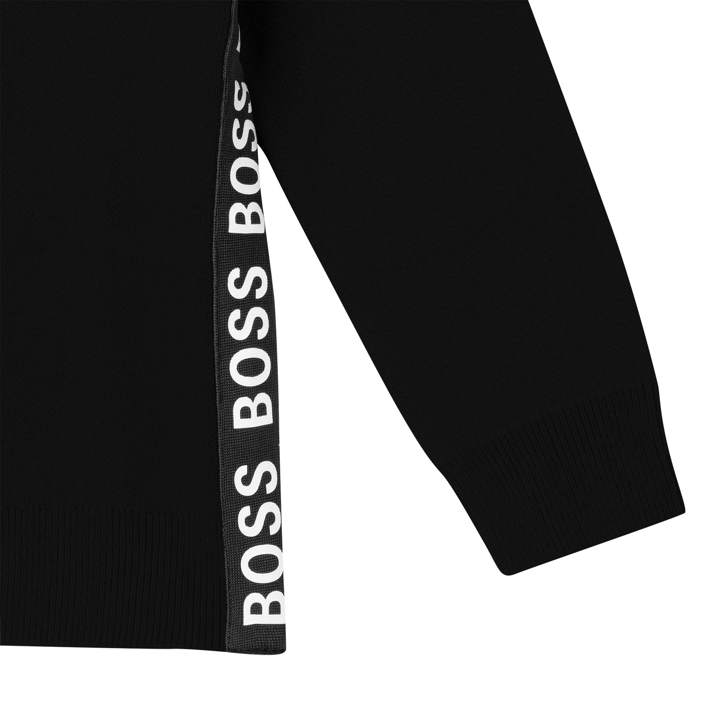 Hugo Boss Boys Sweatshirt Branded Braids On Sides J25L89