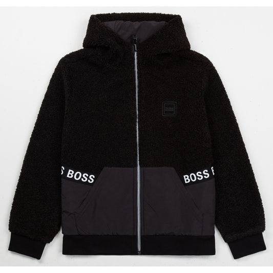 Hugo Boss Boys Reversible Cardigan J25N07