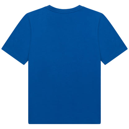 Hugo Boss Boys T-Shirt w/Logo_ Electric Blue J25N29-871